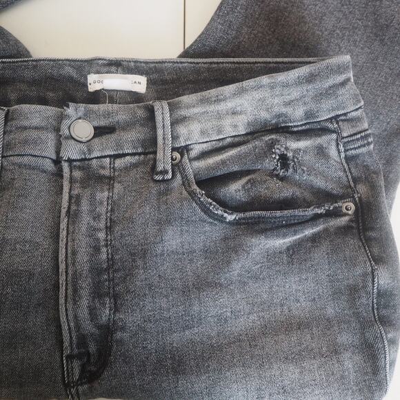 Good American‎ Jeans Women's 14/32 Black Skinny Stretch Good Legs Casual Slim - Picture 5 of 12